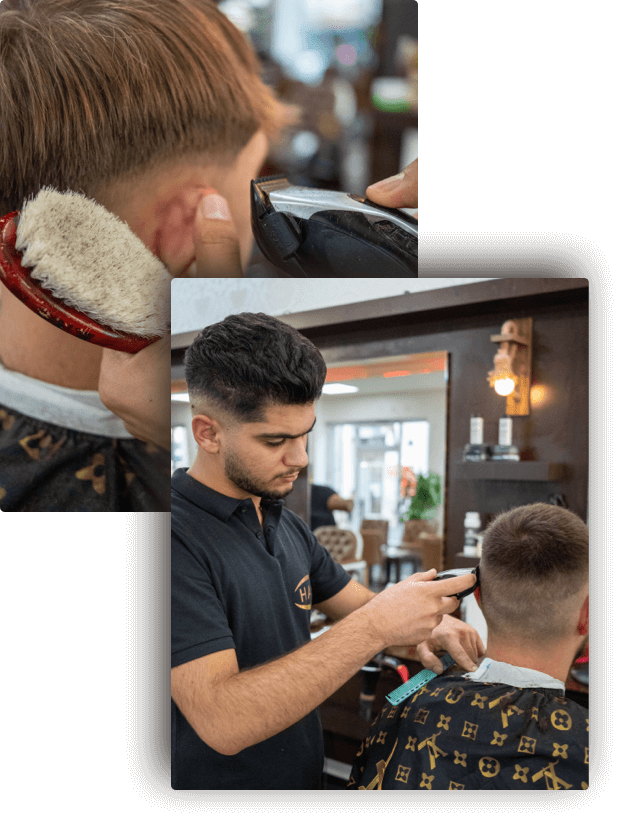 Salon-Impressionen von Friseur & Barbier Hard